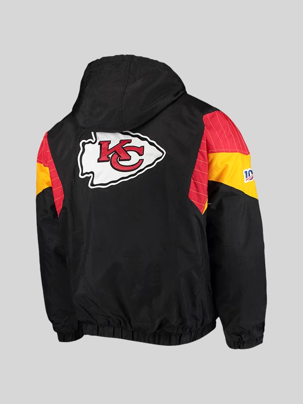 Kansas City Chiefs Starter Quarter-Zip Breakaway Jacket - Image 4