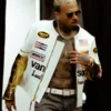 Chris Brown Vanson Racing Leather Jacket