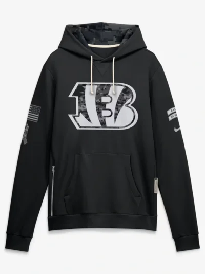 Cincinnati Bengals 2026 Salute to Service Sideline Hoodie