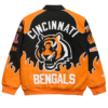 Cincinnati Bengals Chalk Line Black Premium Racing Jacket