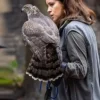 Claire Foy H Is for Hawk Grey Vest