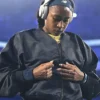 Coco Gauff US Open 2026 Black Bomber Jacket