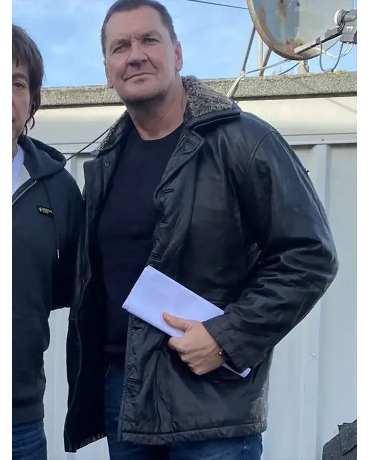 Craig Fairbrass Rise Of The Footsoldier Vengeance Black Leather Jacket