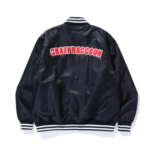 Crazy Raccoon Esports Team Satin Jacket