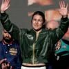 Croke-Park-Katie-Taylor-Champion-Green-Leather-Bomber-Jacket.webp