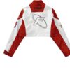 Cropped Faux Leather Aelfric Eden Moto Jacket