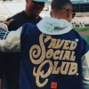 Daddy Yankee Blue Varsity Jacket