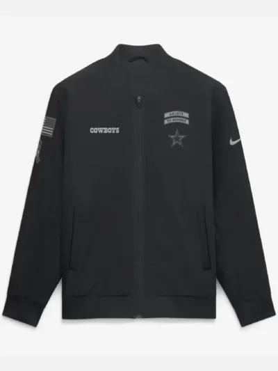 Dallas Cowboys Salute to Service Bomber Jacket 2026