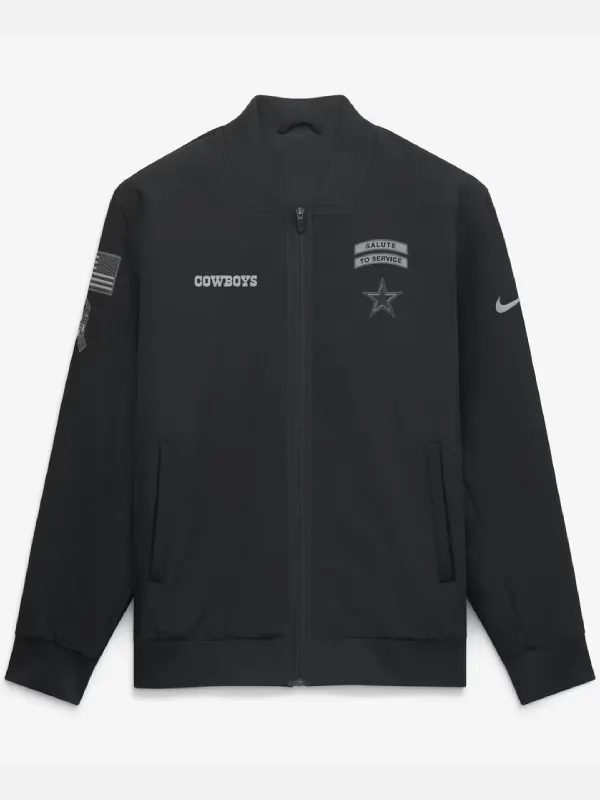 Dallas Cowboys Salute to Service Bomber Jacket 2026