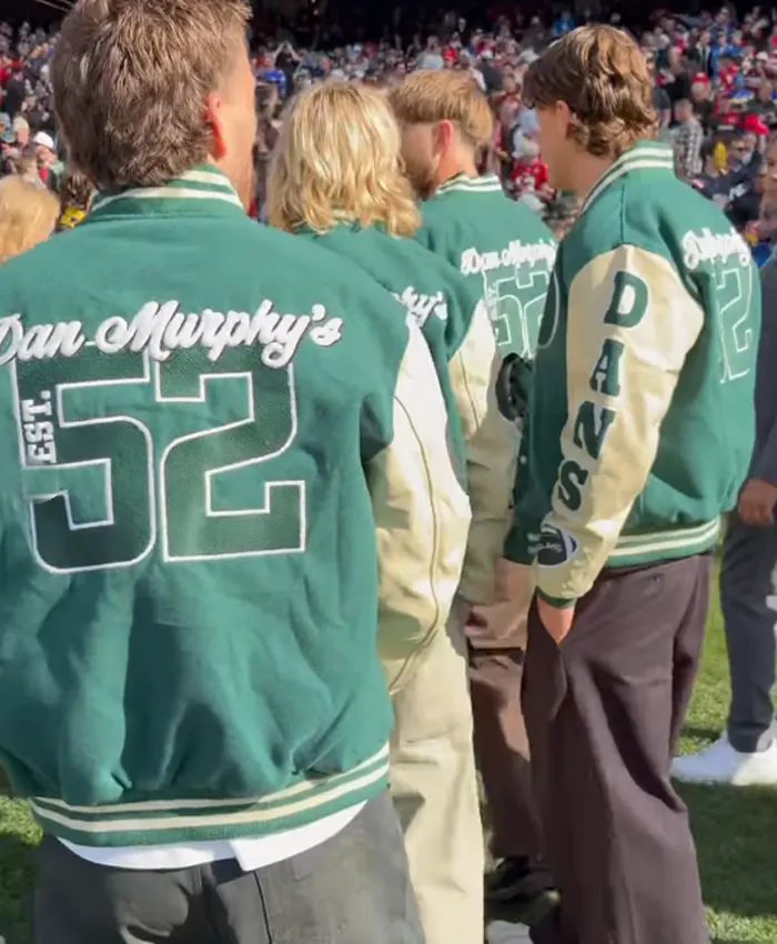 Dan Murphy’s 52 NFL Green Varsity Jacket