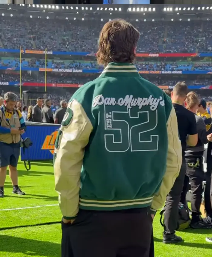Dan Murphy’s 52 NFL Green Varsity Jacket