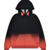 Dandadan Okarun Black to Red Gradient Jacket
