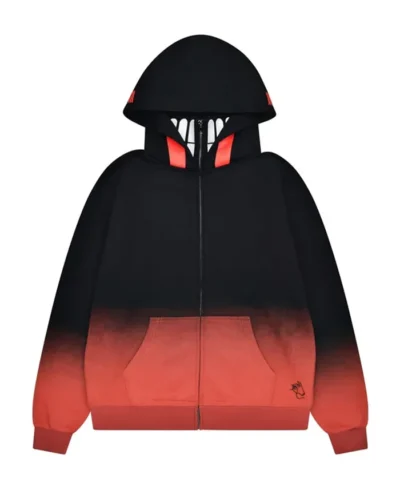 Dandadan Okarun Black to Red Gradient Jacket