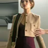 Danielle Campbell The Waterfront S01 Cropped Jacket