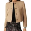 Danielle Campbell The Waterfront S01 Cropped Jacket