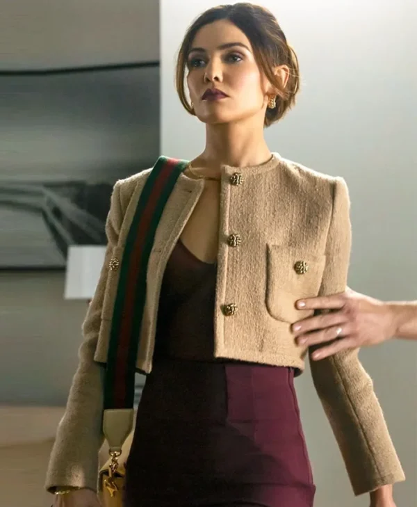 Danielle Campbell The Waterfront S01 Cropped Jacket