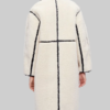 Dark Matter Tiff Abreu White Shearling Coat
