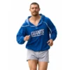 David Corenswet Mr Irrelevant Blue Fleece Pullover