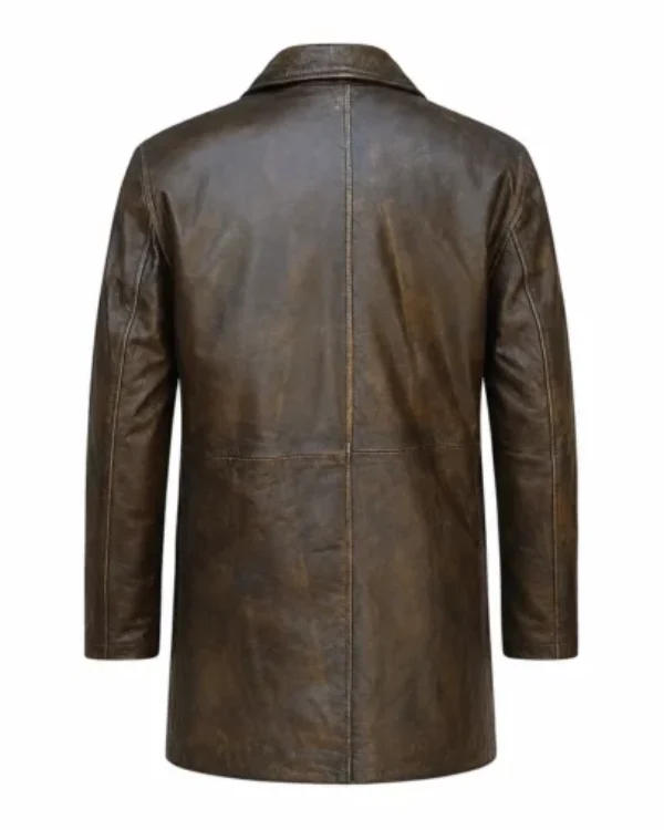 Dean Winchester Supernatural Distressed Brown Leather Jacket