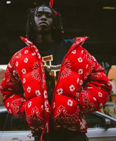 Denim Tears Unveils FW26 Red Puffer Jacket