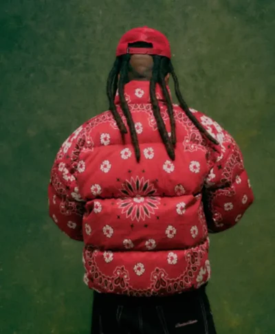 Denim Tears Unveils FW26 Red Puffer Jacket