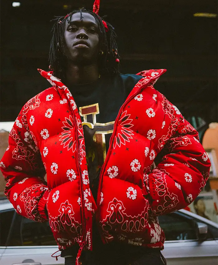 Denim Tears Unveils FW26 Red Puffer Jacket
