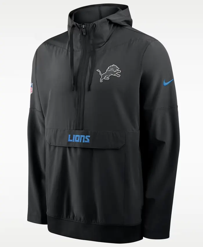 Detroit Lions Rivalries Sideline Nike Hooded Anorak Jacket