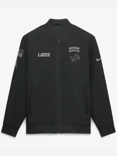 Detroit Lions Salute to Service Bomber Jacket 2026