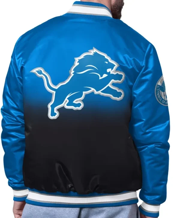 Detroit Lions Starter Satin Coat