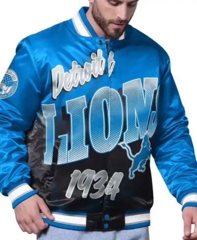 Detroit Lions Starter Varsity Jacket