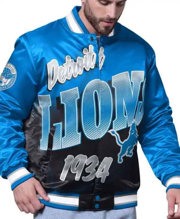 Detroit Lions Starter Varsity Jacket