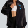 Detroit Lions lululemon Women’s Black Ventilated Oversized Track Jacket