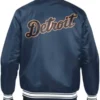 Detroit Tigers Starter Navy Blue Medium Weight Jacket