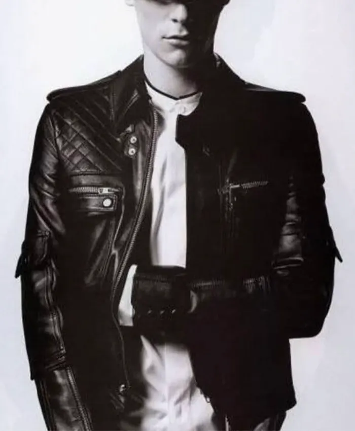 Dior Homme SS07 Diamond Leather Jacket