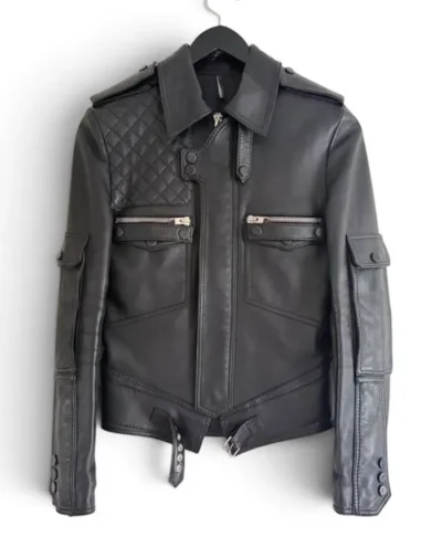 Dior Homme SS07 Diamond Leather Jacket