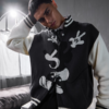 Disney Mickey Mouse Bomber Varsity Jacket