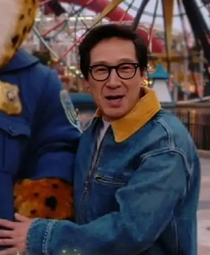 Disney Park Visit Ke Huy Quan Denim Jacket
