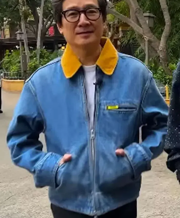 Disney Park Visit Ke Huy Quan Denim Jacket