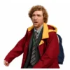 Domhnall Gleeson The Incomer Red Fleece Jacket