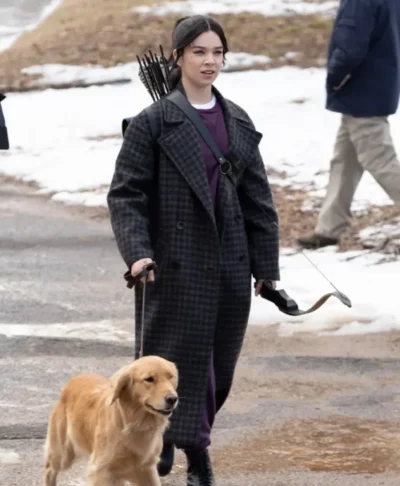 Doomsday Kate Bishop Plaid Trench Coat