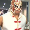 Dragon Lee Wrestling Gear 2026 White Vest