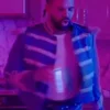 Drake FOMO Blue Cheetah Print Coat