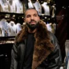 Drake Jewellery Room Black Leather Jacket