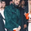 Drake Suede Leather Green Jacket