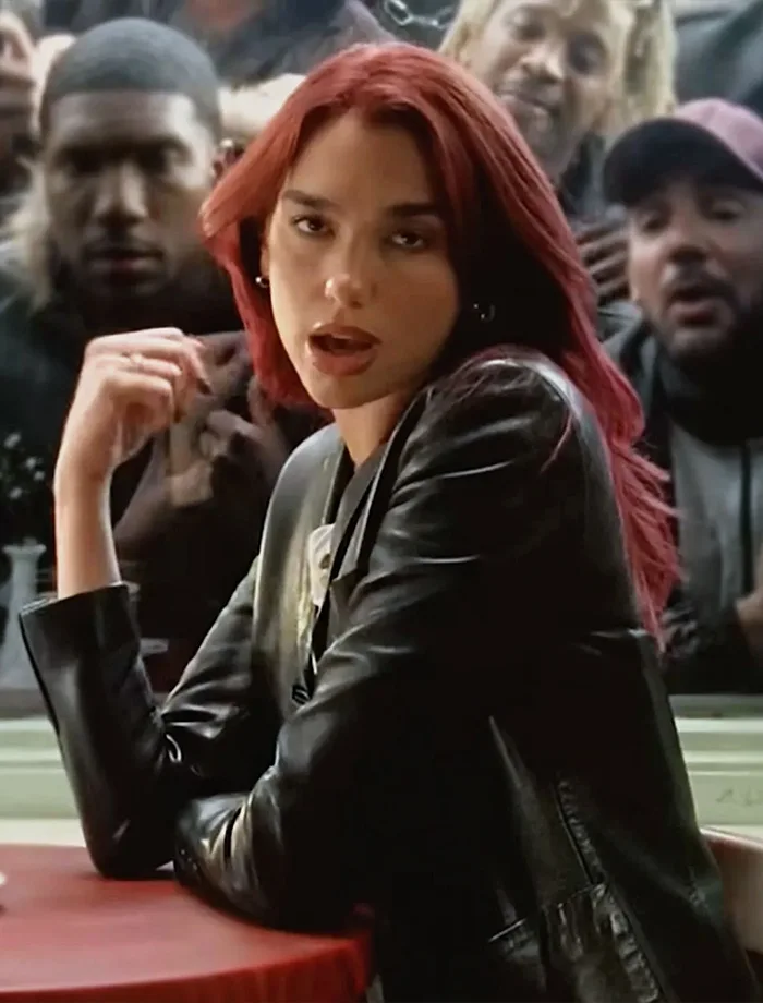 Dua Lipa Training Season Leather Jacket