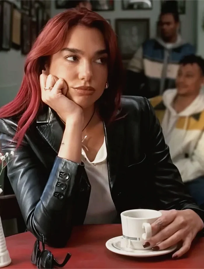 Dua Lipa Training Season Leather Jacket
