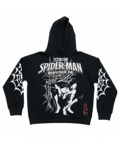 Ed Hardy Black Heart Web Boxy Hoodie