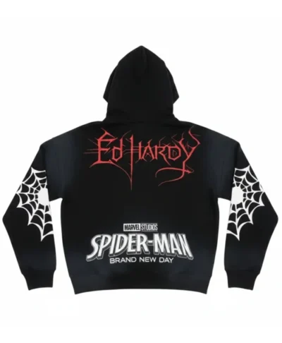 Ed Hardy Tattoo Graphic YKK Zip Hoodie