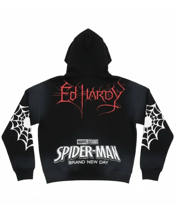 Ed Hardy Tattoo Graphic YKK Zip Hoodie