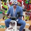 El Grande Americano Lucha Libre AAA Worldwide Blue Suit